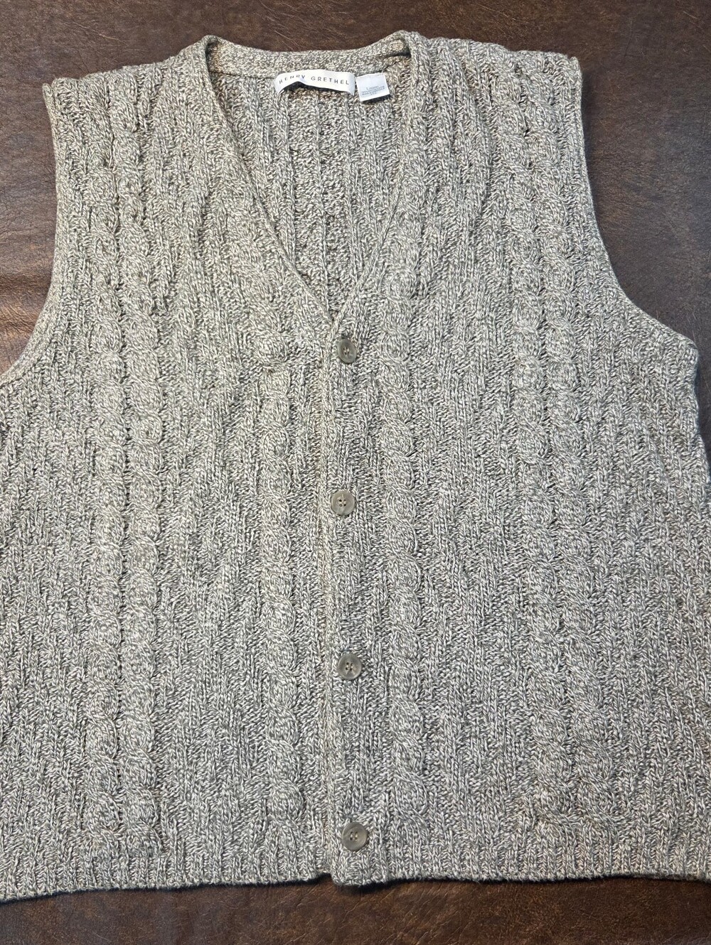 100% Cotton Men's Sweater Vest